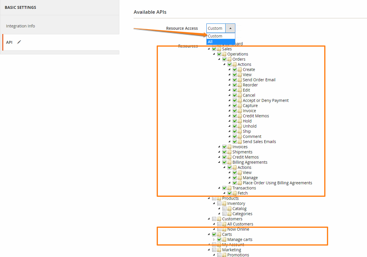 Configure API Permissions