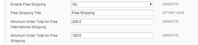 Free Standard Shipping