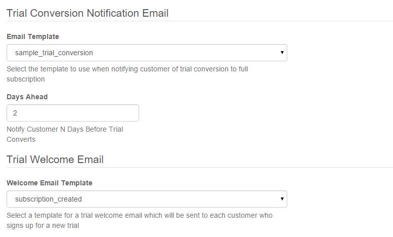 Trial Conversion Notification Email